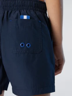 Beachwear^North Sails 'Swim Shorts With Logo Patch NAVY BLUE
