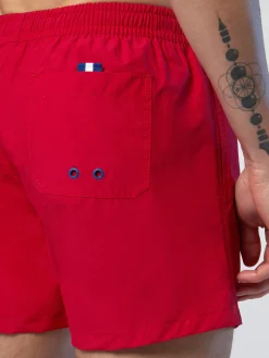 Beachwear^North Sails 'Swim Shorts With Logo Patch RED