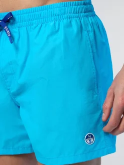 Beachwear^North Sails 'Swim Shorts With Logo Patch ACQUARIUS
