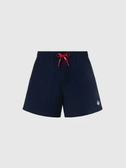 Beachwear^North Sails 'Swim Shorts With Logo Patch NAVY BLUE