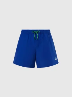 Beachwear^North Sails 'Swim Shorts With Logo Patch SURF BLUE