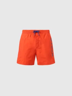 Outlet^North Sails 'Swim Shorts With Logo Patch BRIGHT ORANGE