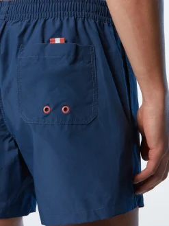Outlet^North Sails 'Swim Shorts With Logo Patch DARK DENIM