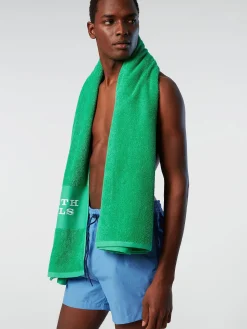 Outlet^North Sails 'Swim Shorts With Logo Patch CORNFLOWER BLUE