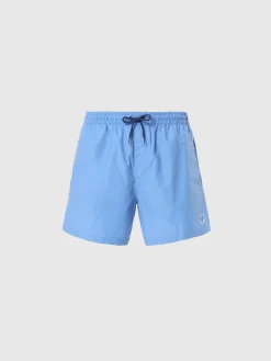 Outlet^North Sails 'Swim Shorts With Logo Patch CORNFLOWER BLUE