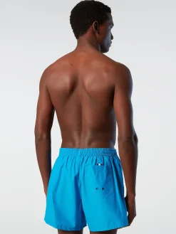 Outlet^North Sails 'Swim Shorts With Logo Patch TURQUOISE