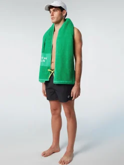 Outlet^North Sails 'Swim Shorts With Logo Patch BLACK