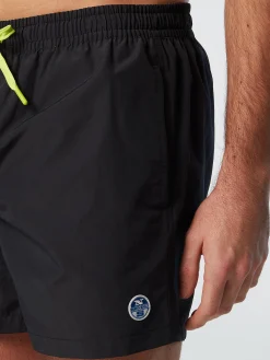 Outlet^North Sails 'Swim Shorts With Logo Patch BLACK