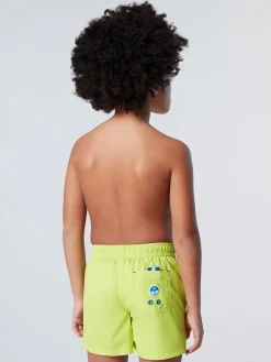 Beachwear^North Sails 'Swim Shorts With Print ACID LIME