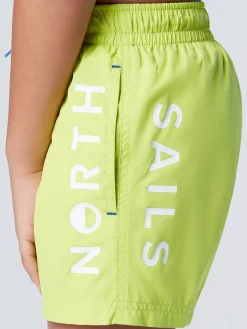 Beachwear^North Sails 'Swim Shorts With Print ACID LIME