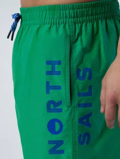 Beachwear^North Sails 'Swim Shorts With Print GREEN BEE