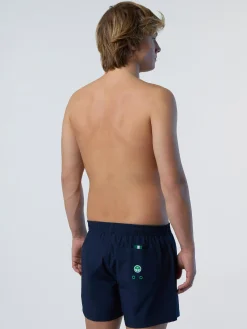 Beachwear^North Sails 'Swim Shorts With Print NAVY BLUE
