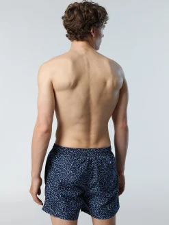 Outlet^North Sails 'Swim Shorts With Ocean Print COMBO 64 673575
