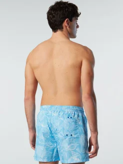 Outlet^North Sails 'Swim Shorts With Ocean Print COMBO 65 673575