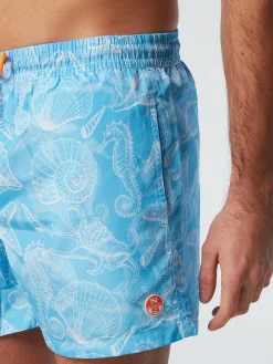 Outlet^North Sails 'Swim Shorts With Ocean Print COMBO 65 673575