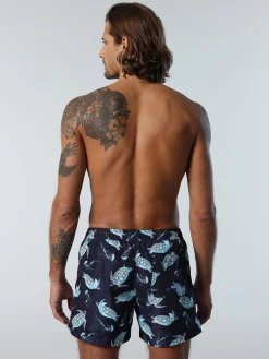 Outlet^North Sails 'Swim Shorts With Ocean Print COMBO 69 673575