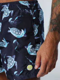 Outlet^North Sails 'Swim Shorts With Ocean Print COMBO 69 673575