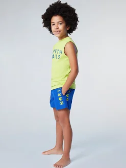 T-shirts^North Sails 'Tank Top With Logo Print ACID LIME