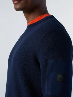 Sweaters & Cardigans^North Sails 'Tech Honeycomb Crew-neck NAVY BLUE