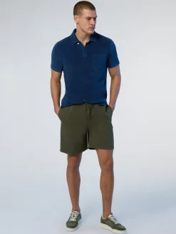 Polo Shirts^North Sails 'Terry Toweling Polo Shirt DARK DENIM