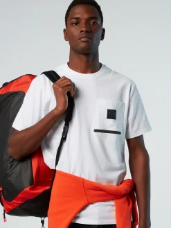 Outlet^North Sails 'T-shirt With Chest Pocket WHITE