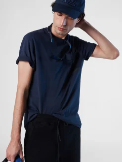Outlet^North Sails 'T-shirt With Chest Pocket NAVY BLUE