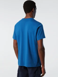 Outlet^North Sails 'T-shirt With Chest Print OCEAN BLUE