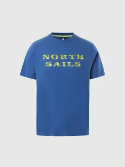 Outlet^North Sails 'T-shirt With Chest Print OCEAN BLUE