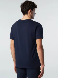 Outlet^North Sails 'T-shirt With Chest Print NAVY BLUE