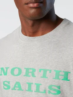 Outlet^North Sails 'T-shirt With Chest Print GREY MELANGE