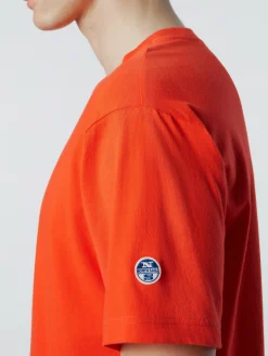 Outlet^North Sails 'T-shirt With Chest Print BRIGHT ORANGE