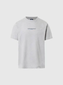Outlet^North Sails 'T-shirt With Chest Print GREY MELANGE