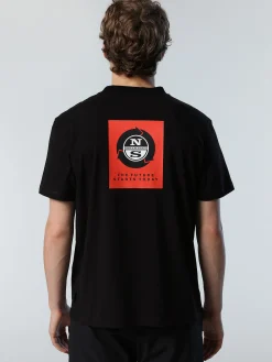 Outlet^North Sails 'T-shirt With Chest Print BLACK