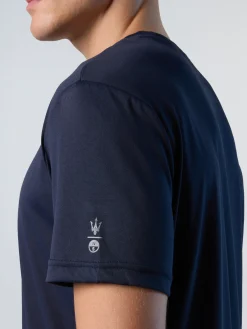 T-shirts^North Sails 'T-shirt With Front Trident NAVY BLUE