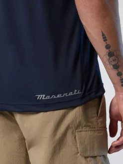 T-shirts^North Sails 'T-shirt With Front Trident NAVY BLUE