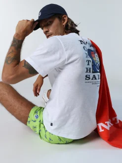 Outlet^North Sails 'T-shirt With Graphic Print WHITE