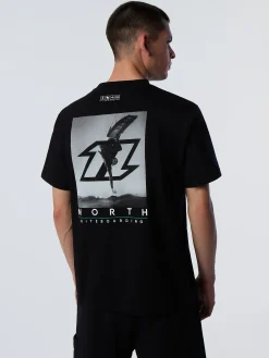 Outlet^North Sails 'T-shirt With Graphic Print BLACK