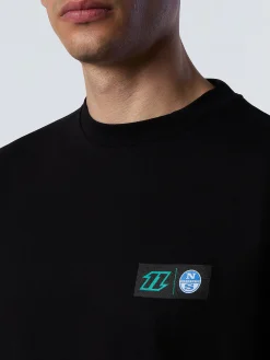 Outlet^North Sails 'T-shirt With Graphic Print BLACK