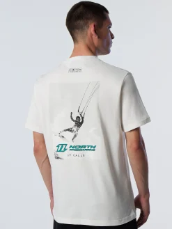 Outlet^North Sails 'T-shirt With Graphic Print WHITE