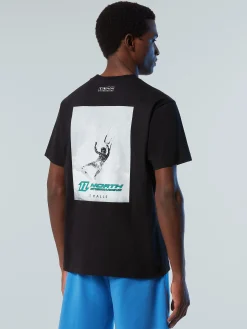 Outlet^North Sails 'T-shirt With Graphic Print BLACK