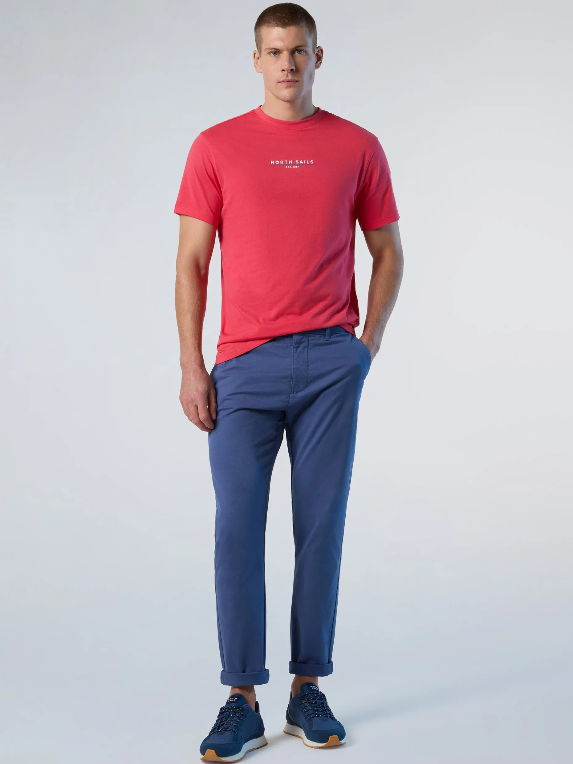 T-shirts^North Sails 'T-shirt With Heritage Print WATERMELON