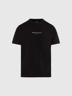 T-shirts^North Sails 'T-shirt With Heritage Print BLACK