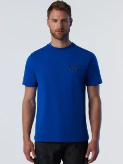 T-shirts^North Sails 'T-shirt With Kitesurfing Print SURF BLUE