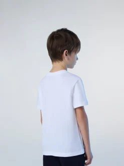 T-shirts^North Sails 'T-shirt With Logo Patch WHITE