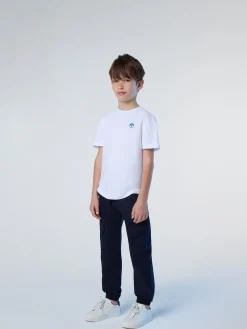 T-shirts^North Sails 'T-shirt With Logo Patch WHITE
