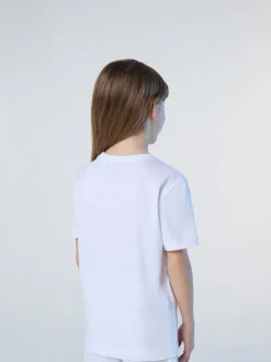 T-shirts^North Sails 'T-shirt With Logo Print WHITE