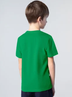 T-shirts^North Sails 'T-shirt With Logo Print GREEN BEE