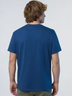 T-shirts^North Sails 'T-shirt With Logo Print DARK DENIM