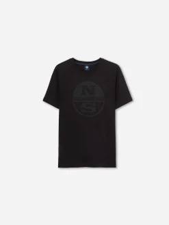 Outlet^North Sails 'T-shirt With Maxi Logo BLACK
