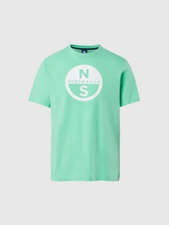 T-shirts^North Sails 'T-shirt With Maxi Logo Print SPRING BUD